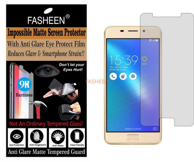 Fasheen Tempered Glass Guard for ASUS ZENFONE 3S MAX (Matte Finish)(Pack of 1)