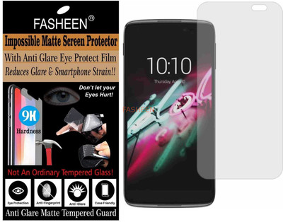 Fasheen Tempered Glass Guard for ALCATEL IDOL 3C (Matte Finish)(Pack of 1)
