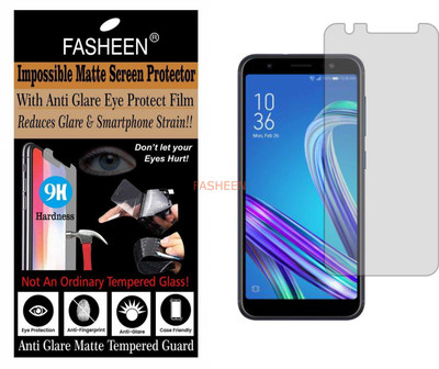 Fasheen Tempered Glass Guard for ASUS ZENFONE MAX M1 (Matte Finish)(Pack of 1)