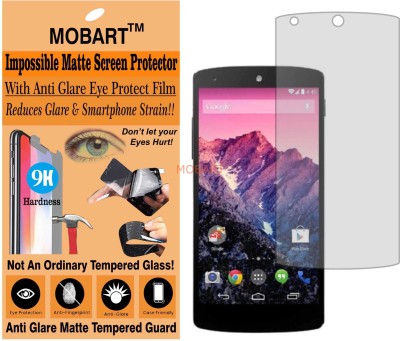 MOBART Tempered Glass Guard for GOOGLE NEXUS 5 (Matte Finish)(Pack of 1)