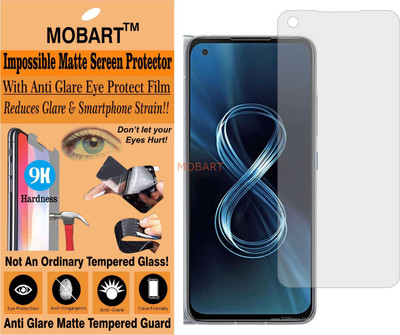 MOBART Tempered Glass Guard for ASUS ZENFONE 8 (Matte Finish)(Pack of 1)