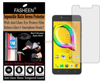 Fasheen Tempered Glass Guard for ALCATEL A5 LED (Matte Finish)(Pack of 1)