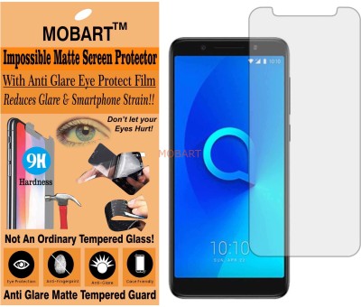 MOBART Tempered Glass Guard for Alcatel 3X 2018 (Matte Finish)(Pack of 1)