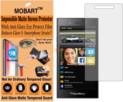 MOBART Tempered Glass Guard for BLACKBERRY Z3 (Matte Finish)(Pack of 1)