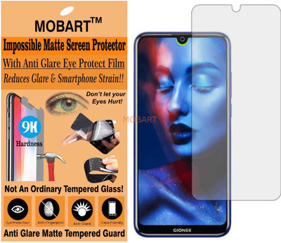 MOBART Tempered Glass Guard for GIONEE F9 PLUS (Matte Finish)(Pack of 1)