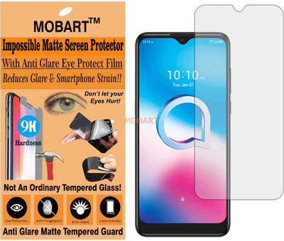 MOBART Tempered Glass Guard for ALCATEL 3L 2020 (Matte Finish)(Pack of 1)