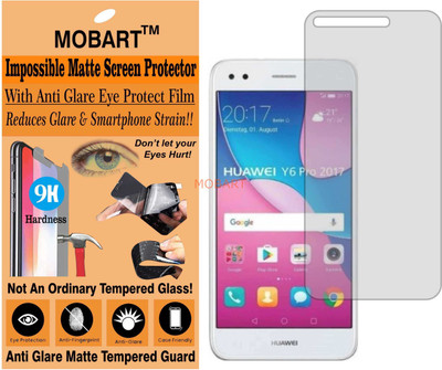 MOBART Tempered Glass Guard for HUAWEI HONOR Y6 PRO 2017 (Matte Finish)(Pack of 1)