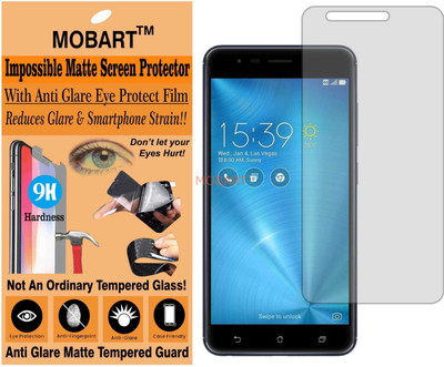 MOBART Tempered Glass Guard for ASUS ZENFONE 3 ZOOM (Matte Finish)(Pack of 1)