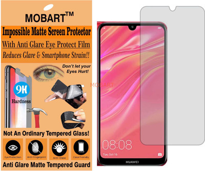 MOBART Tempered Glass Guard for HUAWEI Y7(2019) (Matte Finish)(Pack of 1)