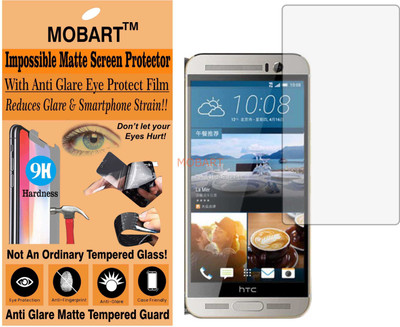 MOBART Tempered Glass Guard for HTC ONE M9 PLUS (Matte Finish)(Pack of 1)
