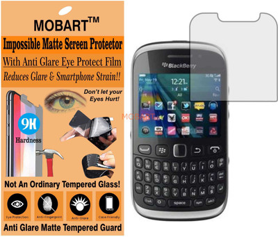 MOBART Tempered Glass Guard for BLACKBERRY CURVE 9320 (Matte Finish)(Pack of 1)