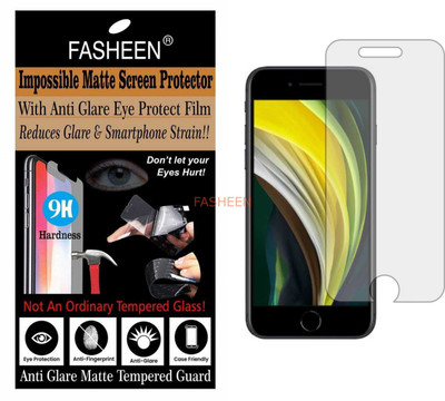 Fasheen Tempered Glass Guard for APPLE IPHONE SE 2020 (Matte Finish)(Pack of 1)