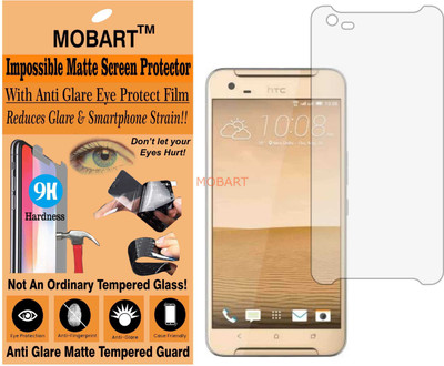MOBART Tempered Glass Guard for HTC ONE X9 (Matte Finish)(Pack of 1)