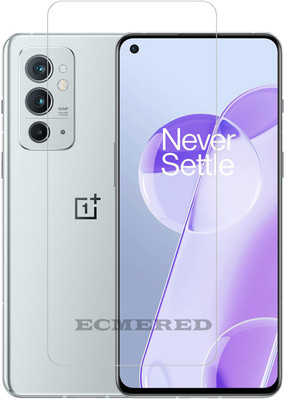 ECMERED Tempered Glass Guard for Oneplus 9RT(Pack of 1)