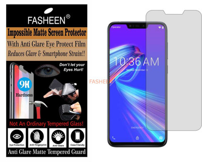 Fasheen Tempered Glass Guard for ASUS ZENFONE MAX M2 (Matte Finish)(Pack of 1)