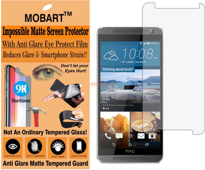 MOBART Tempered Glass Guard for HTC ONE E9 PLUS (Matte Finish)(Pack of 1)