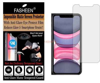 Fasheen Tempered Glass Guard for APPLE IPHONE XI (Matte Finish)(Pack of 1)
