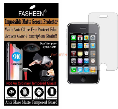 Fasheen Tempered Glass Guard for APPLE IPHONE 3GS 3 (Matte Finish)(Pack of 1)