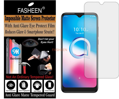Fasheen Tempered Glass Guard for ALCATEL 3L (Matte Finish)(Pack of 1)