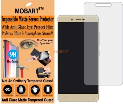 MOBART Tempered Glass Guard for GIONEE P8 MAX (Matte Finish)(Pack of 1)