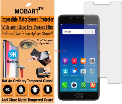 MOBART Tempered Glass Guard for GIONEE A1 (Matte Finish)(Pack of 1)