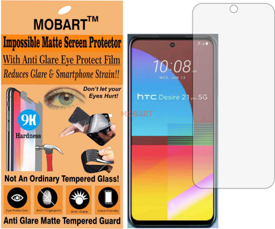 MOBART Tempered Glass Guard for HTC DESIRE 21 PRO 5G (Matte Finish)(Pack of 1)