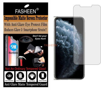 Fasheen Tempered Glass Guard for APPLE IPHONE 11 PRO (Matte Finish)(Pack of 1)