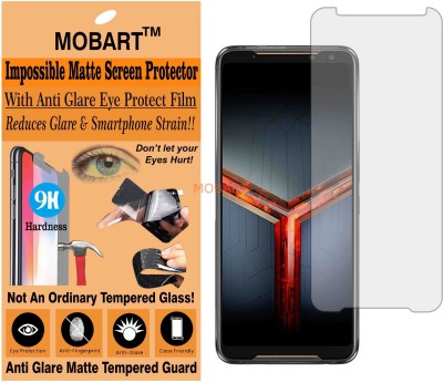 MOBART Tempered Glass Guard for ASUS ROG PHONE 2 (Matte Finish)(Pack of 1)