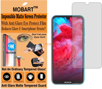 MOBART Tempered Glass Guard for HONOR PLAY 3E (Matte Finish)(Pack of 1)