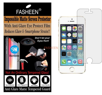 Fasheen Tempered Glass Guard for IPHONE 5C (Matte Finish)(Pack of 1)