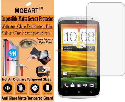 MOBART Tempered Glass Guard for HTC DESIRE X DUAL SIM (Matte Finish)(Pack of 1)
