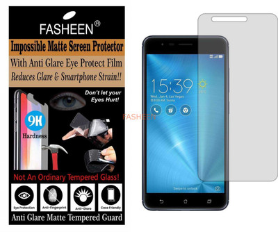Fasheen Tempered Glass Guard for ASUS ZENFONE 3 ZOOM ZE553KL (Matte Finish)(Pack of 1)