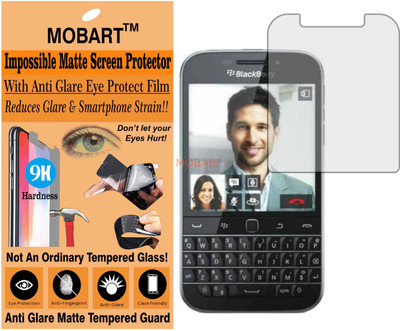 MOBART Tempered Glass Guard for BLACKBERRY Q20 (Matte Finish)(Pack of 1)