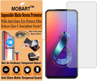 MOBART Tempered Glass Guard for ASUS ZENFONE 6Z (Matte Finish)(Pack of 1)
