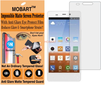MOBART Tempered Glass Guard for GIONEE ELIFE E6 (Matte Finish)(Pack of 1)