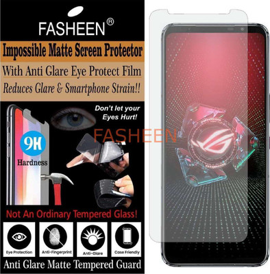 Fasheen Tempered Glass Guard for ASUS ROG PHONE 5S PRO (Matte Finish)(Pack of 1)
