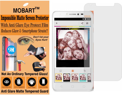 MOBART Tempered Glass Guard for ALCATEL PIXI 4 PLUS POWER (Matte Finish)(Pack of 1)