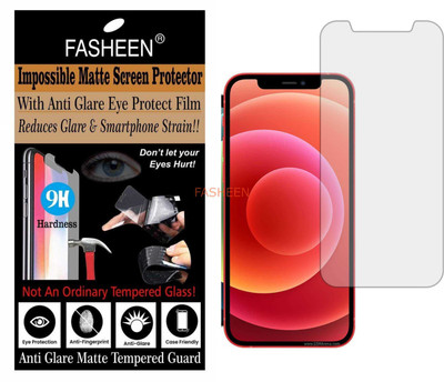 Fasheen Tempered Glass Guard for APPLE IPHONE 12 PRO (Matte Finish)(Pack of 1)