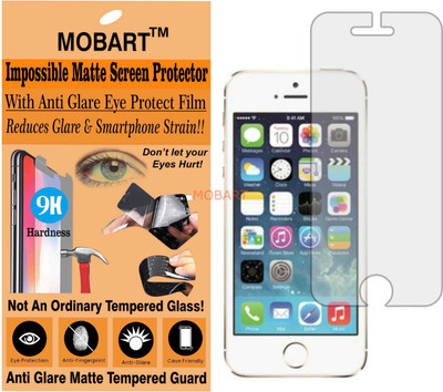 MOBART Tempered Glass Guard for APPLE IPHONE5C (Matte Finish)(Pack of 1)