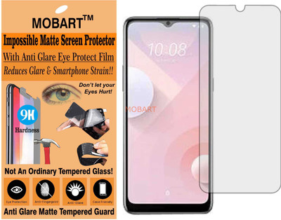 MOBART Tempered Glass Guard for HTC DESIRE 20 PLUS (Matte Finish)(Pack of 1)