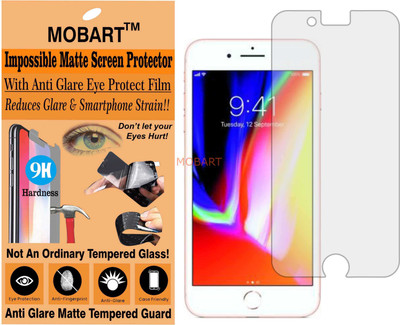 MOBART Tempered Glass Guard for APPLE IPHONE 8 PLUS (Matte Finish)(Pack of 1)