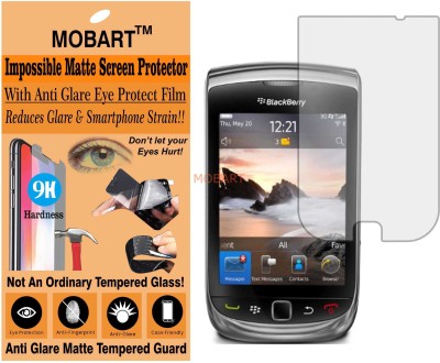 MOBART Tempered Glass Guard for BLACKBERRY TORCH 9800 (Matte Finish)(Pack of 1)