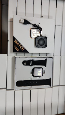 NKL Smartwatch 070 Series 7 BT Calling Like Steps Counter, Calorie Counter Smartwatch(Black Strap, FREE)