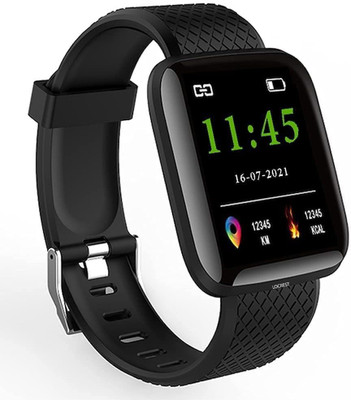 IMMUTABLE Id 116 SMART WATCH R10 Smartwatch(Black Strap, Free)