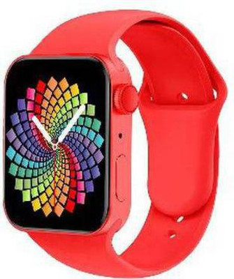 NKL Smartwatch 0141 Watch Series 7 BT Calling Function Value For Money Smartwatch(Red Strap, FREE)