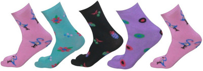 GARUN Women Embriodered Ankle Length(Pack of 5)