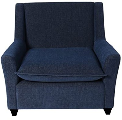 gnanitha Fabric 1 Seater  Sofa(Finish Color - BLUE, Pre-assembled)