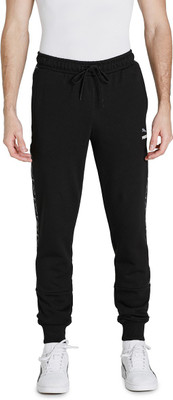 PUMA ELEVATE Sweatpants Solid Men Black Track Pants