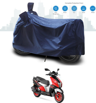ANTHUB Two Wheeler Cover for TVS(Ntorq 125, Blue)