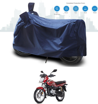 SEBONGO Two Wheeler Cover for Bajaj(ComforTec, Blue)